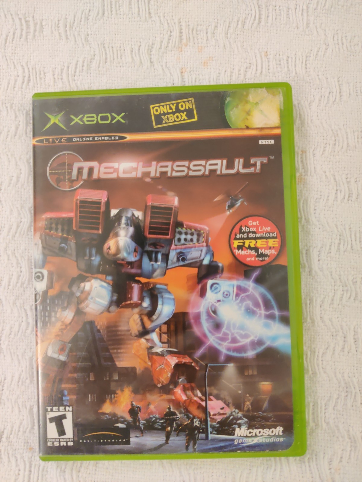 MechAssault (Microsoft Xbox, 2002) TESTED WORKING