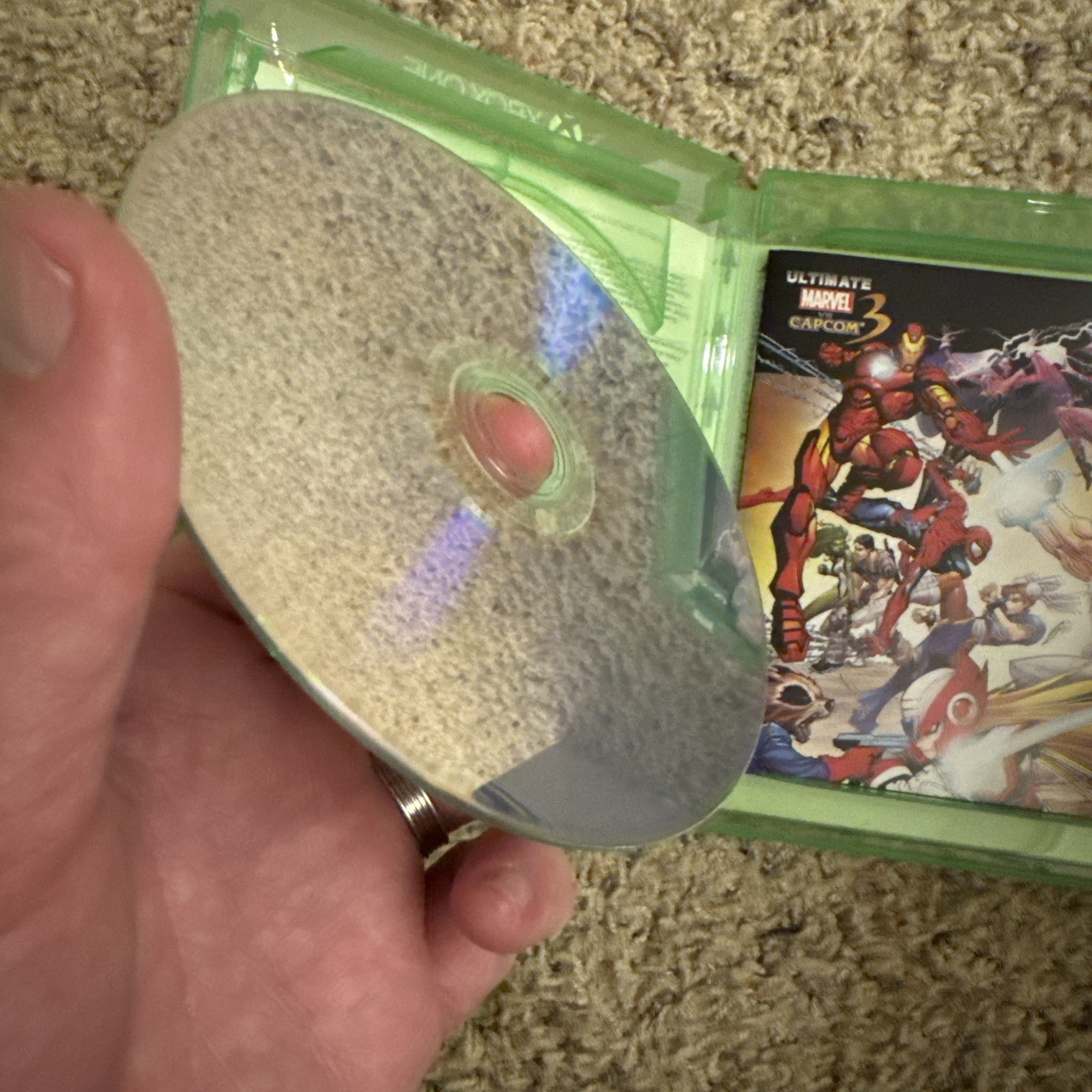 Ultimate Marvel Vs. Capcom 3 (Microsoft Xbox One, 2016) Complete With Comic