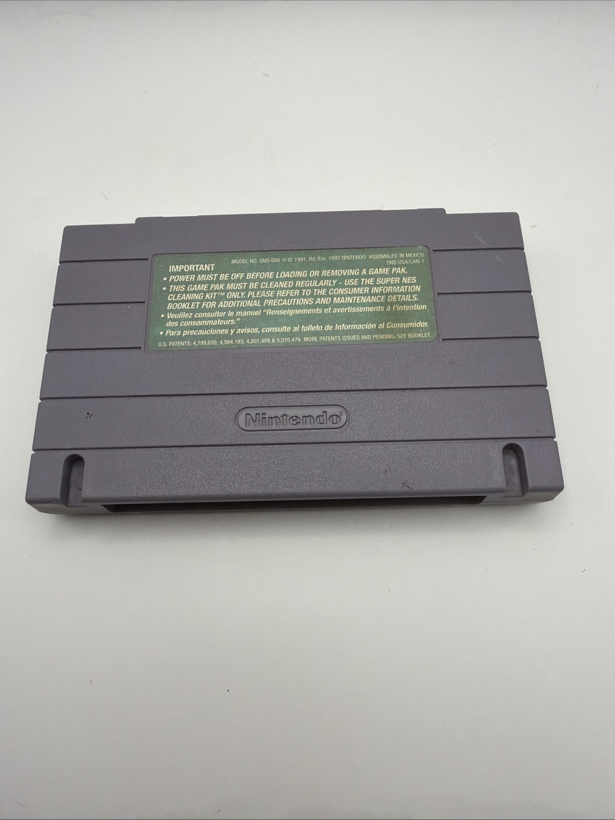 Mega Man X (SNES, 1994) Tested Working Cartridge Only