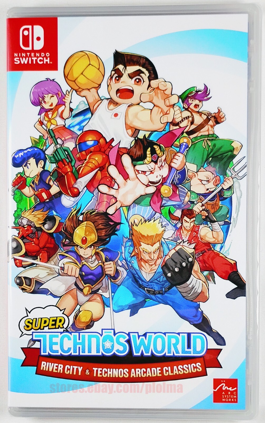 Super Technos World River City & Technos Arcade Classics New SWITCH Game ASIAN