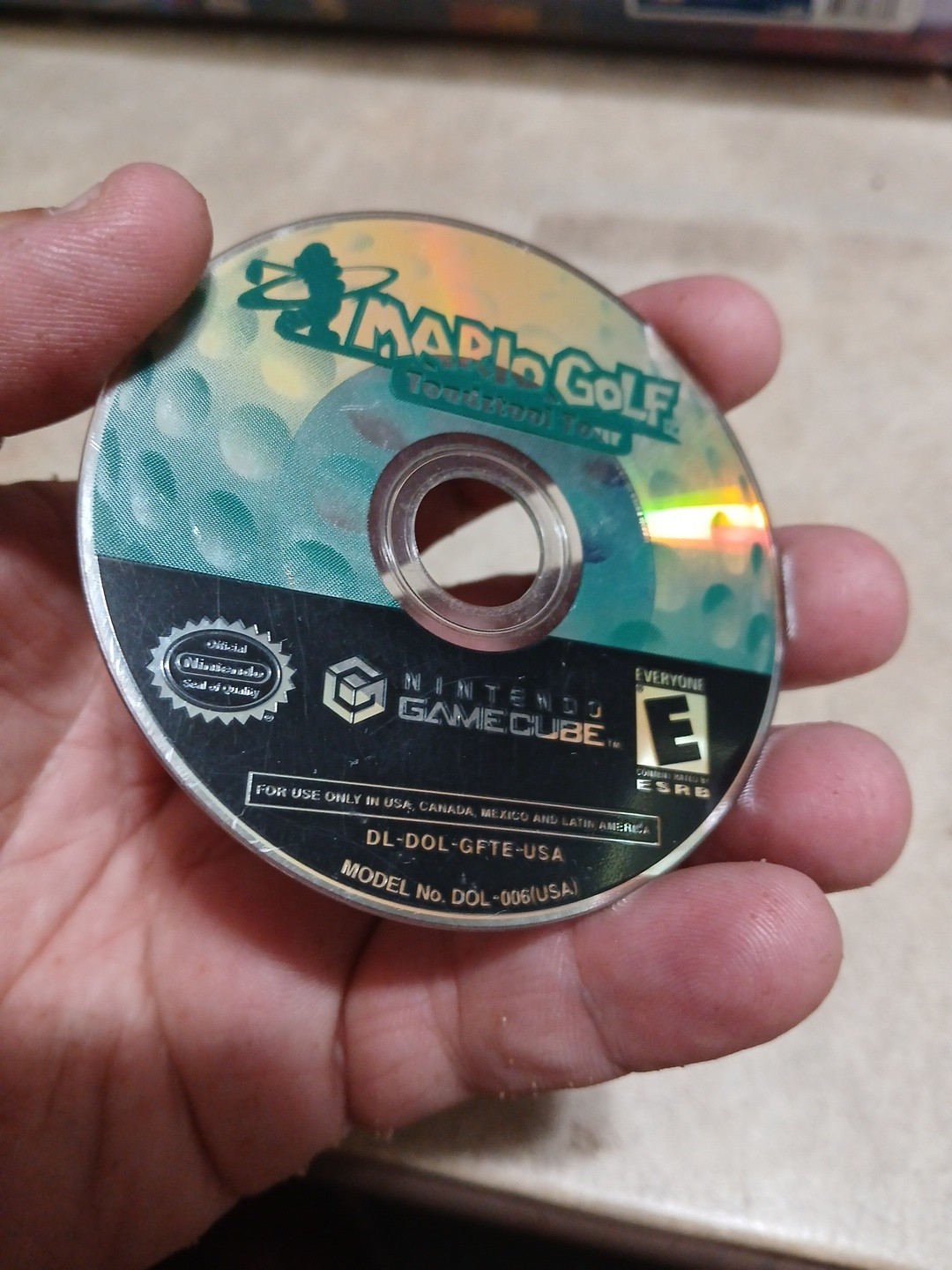 Mario Golf: Toadstool Tour (GameCube, 2003) Loose Disc ONLY TESTED + Working !