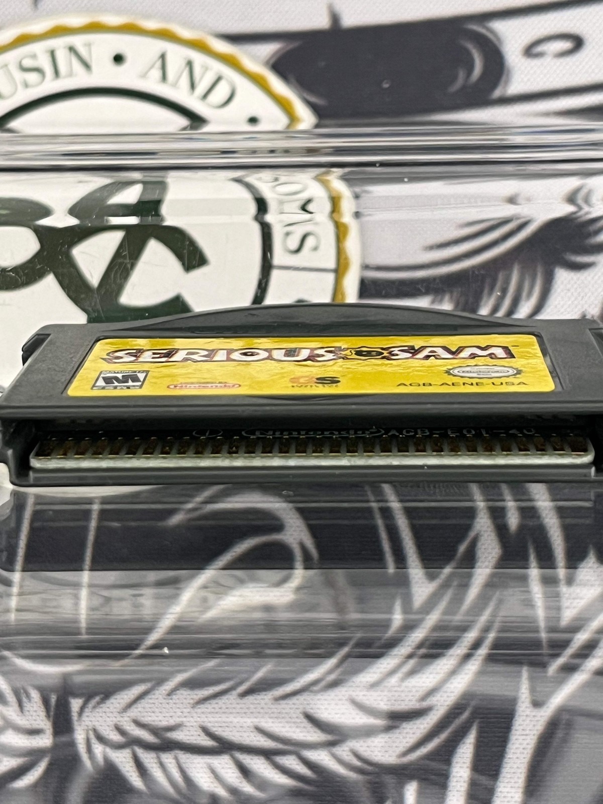 Serious Sam Advance (Nintendo Game Boy Advance, 2004) Authentic Tested Cartridge