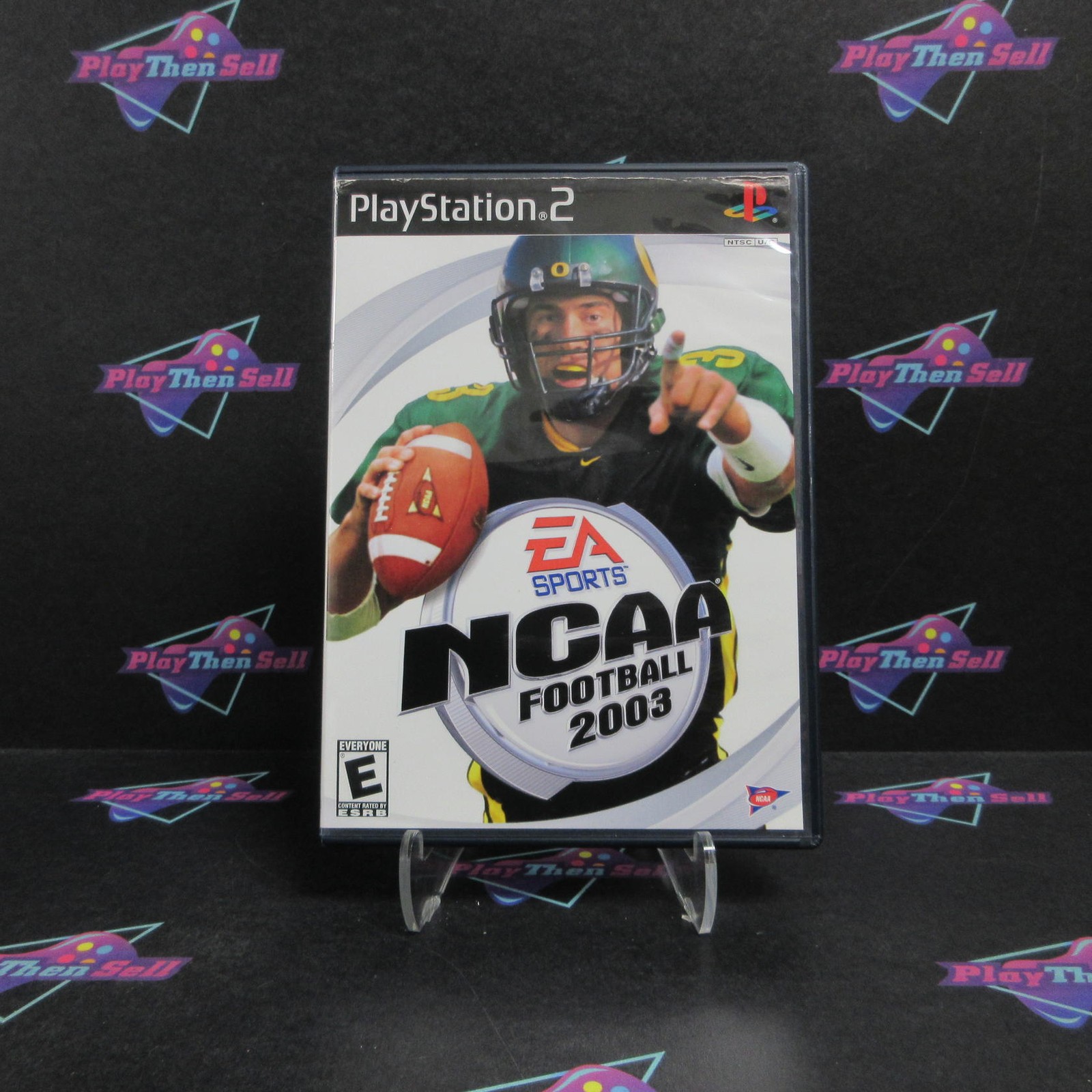 NCAA Football 2003 PS2 PlayStation 2 + Reg Card Complete – 1 Year Warranty VG