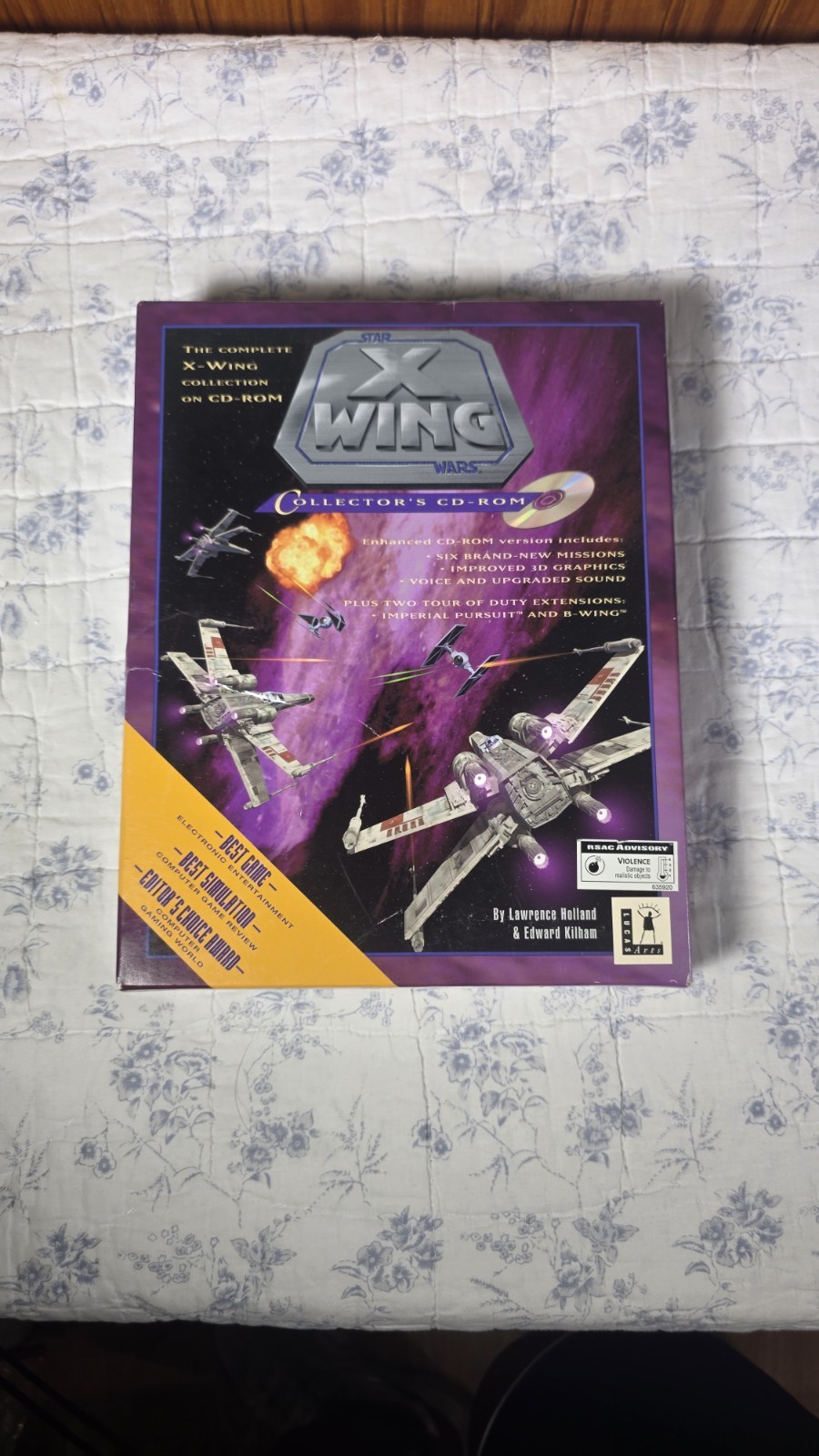 Star Wars: X-Wing – Collector’s CD-ROM (PC, 1994) Big Box Edition