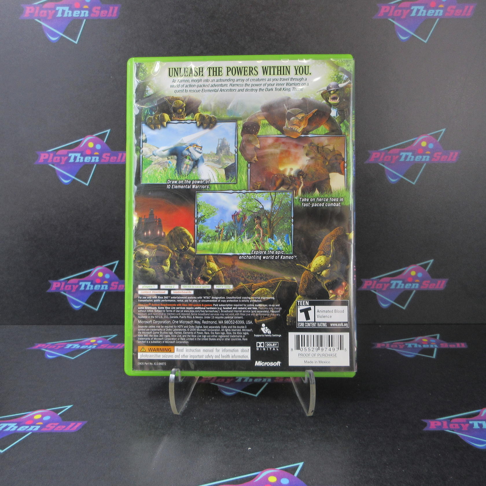 Kameo: Elements of Power Xbox 360 – 1 Year Warranty VG