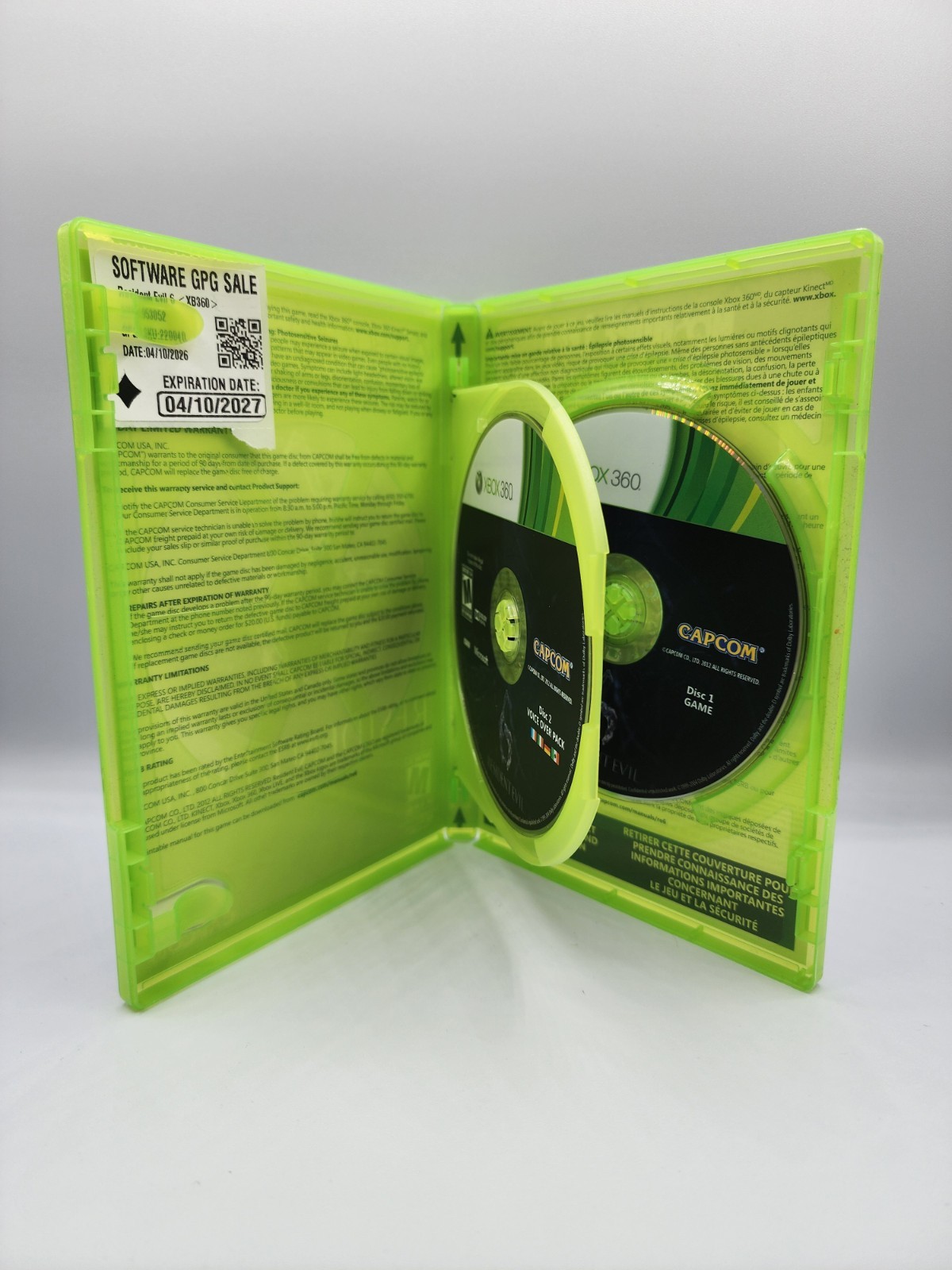 Resident Evil 6 (Microsoft Xbox 360, 2012) Clean & Tested – Fast To Ship!