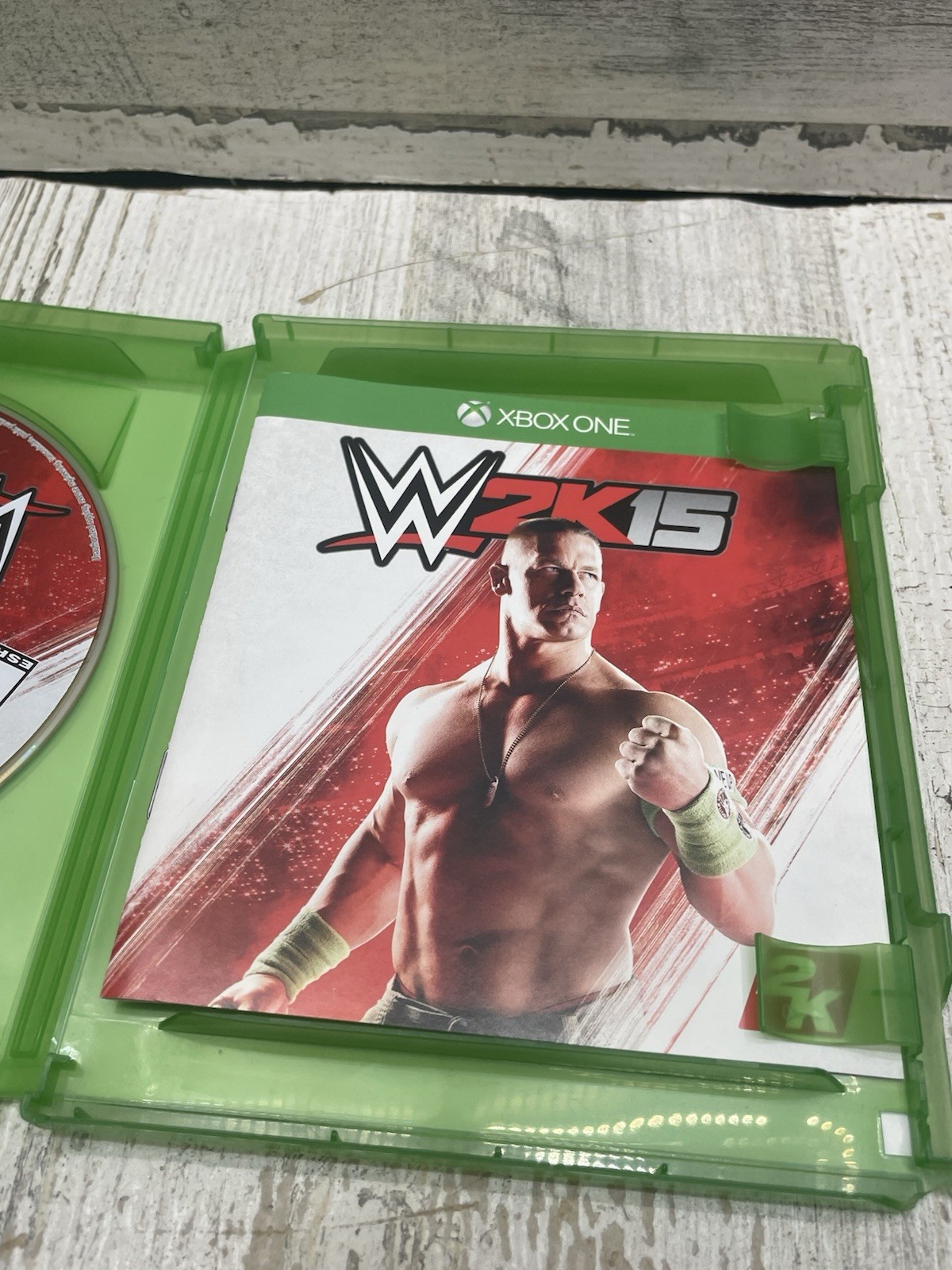 WWE 2K15 Microsoft Xbox One Game CIB T 2K NTSC 2014 Wrestling Sports Fighting