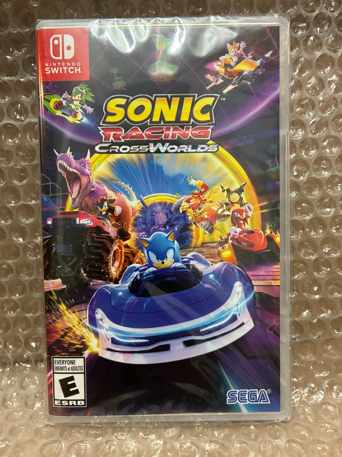 Sonic Racing Crossworlds – Sega (Nintendo Switch) NEW SEALED w/ Exclusive Poster