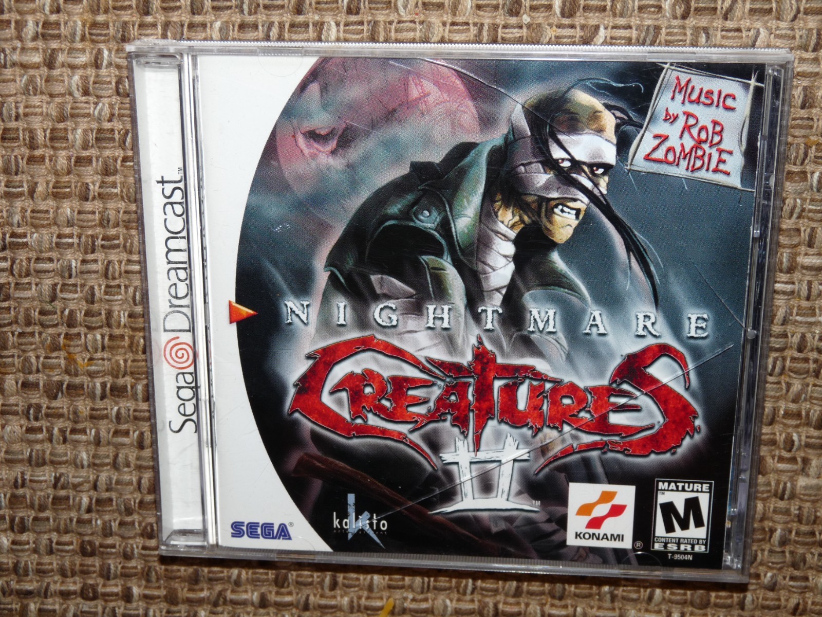 Nightmare Creatures 2 II (Sega Dreamcast, 2000) CIB Complete w/ Reg Card Nr.Mint