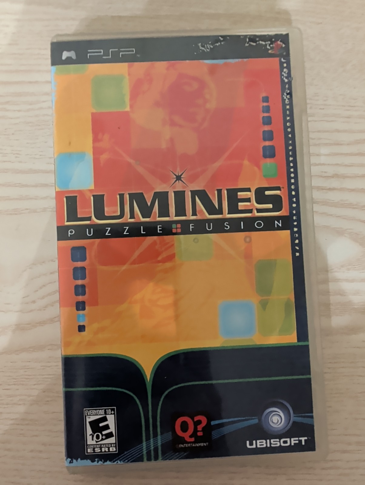 Lumines Puzzle Fusion (Sony PSP, 2005) Black Label Complete w/ Manual
