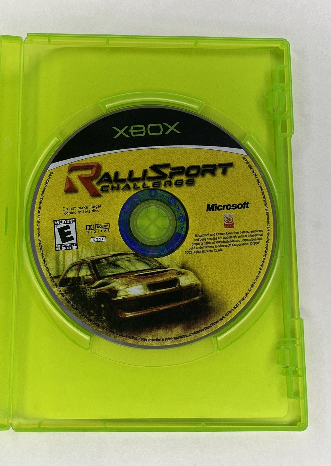 RalliSport Challenge Xbox Video Game Manual Not Included