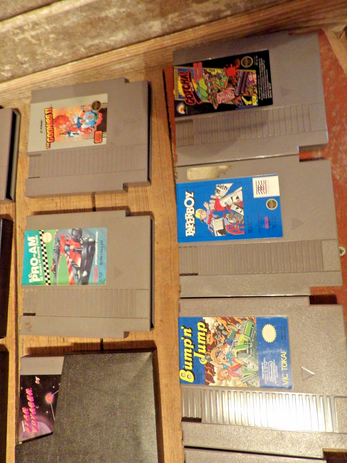 Vintage LOT Nintendo Games With Controllers & Misc. – 19 Games ALL Work!