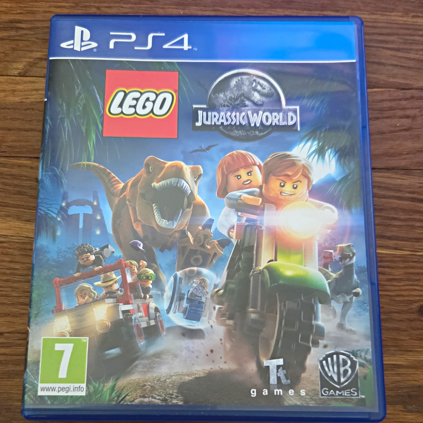 LEGO Jurassic World PS4 (PAL) PEGI 7 Multiplayer Action-Adventure WB Games