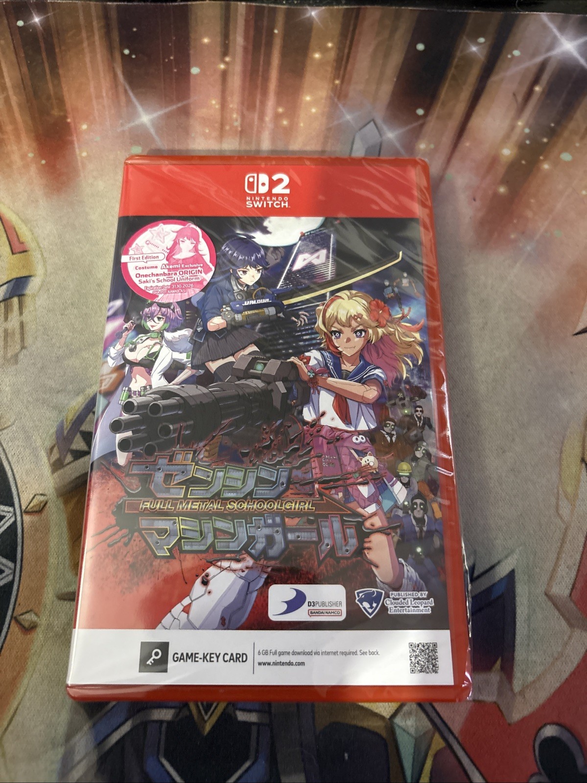 Full Metal Schoolgirl [Multi-Language] Game Key Cart Switch 2 New Game Special