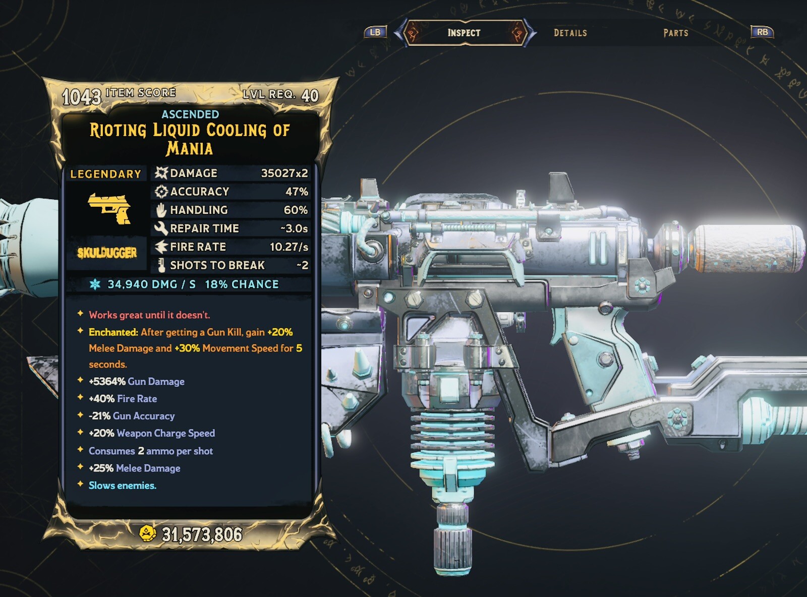 Tiny Tinas Wonderlands Godmode Max Level 40 Modded Items XBOX ONE X/S PS4 PS5 PC