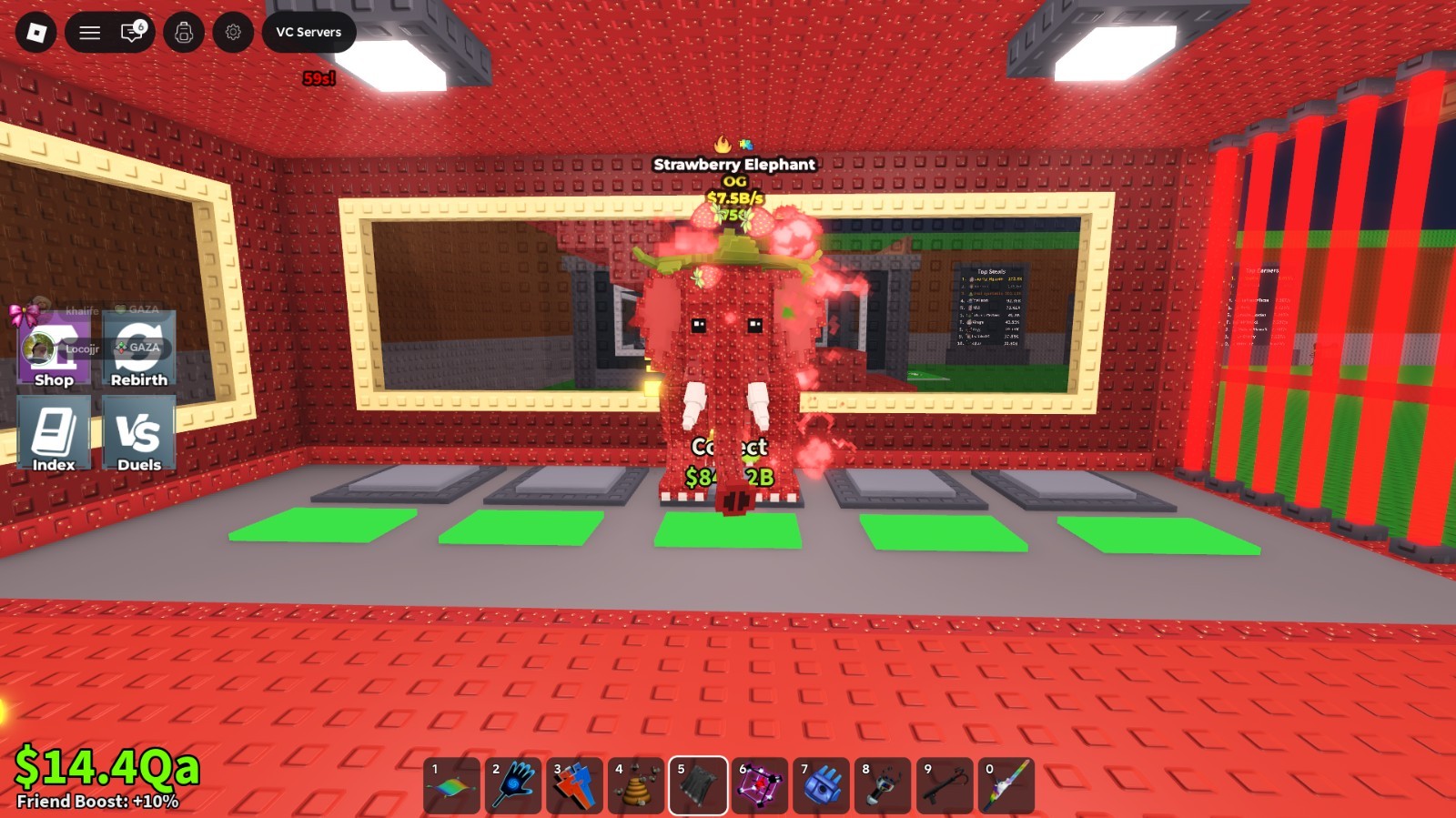Strawberry Elephant 7.5B-roblox- CHEAP) (Digital Product)