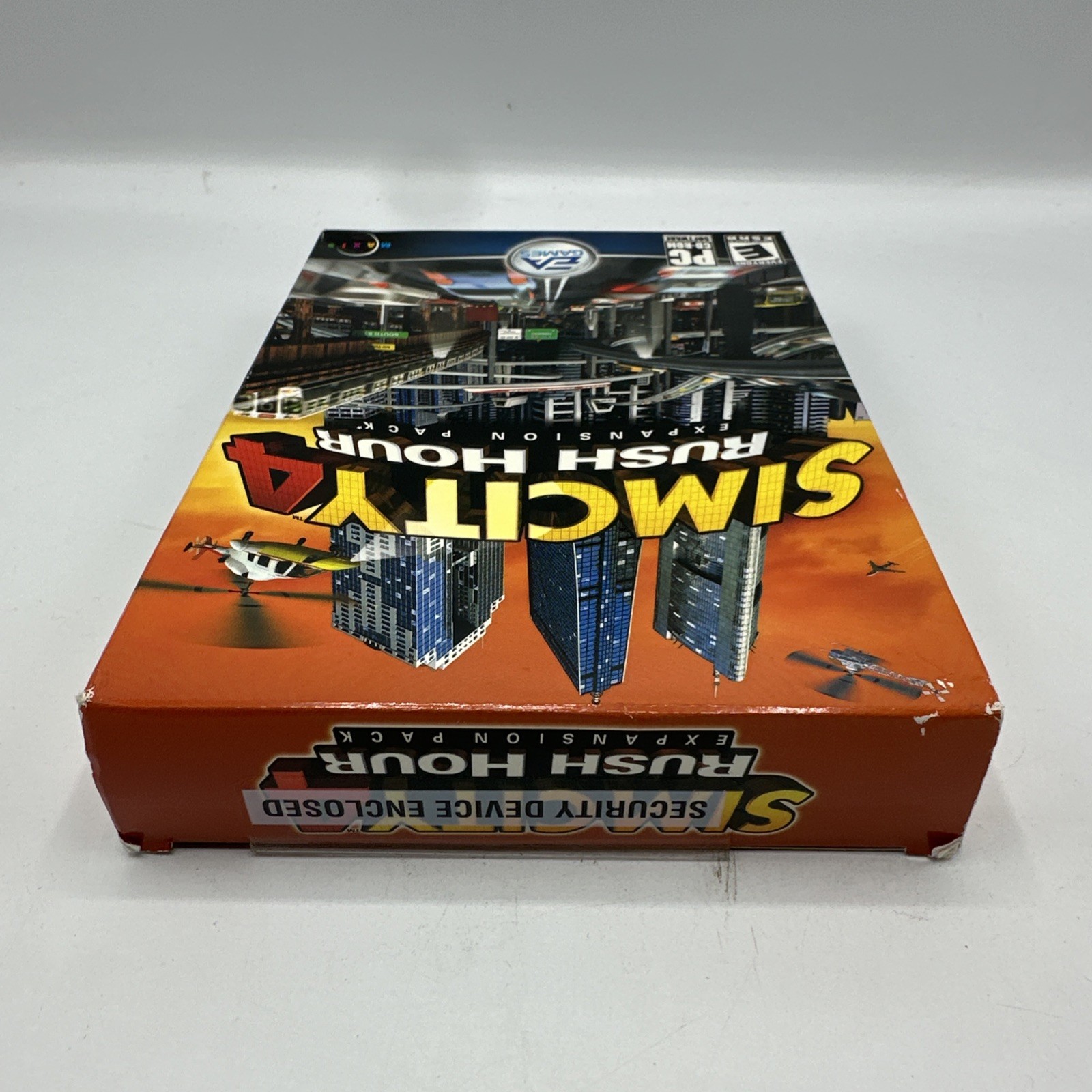 Sim City 4 Rush Hour Expansion Pack PC CD ROM Software Vintage Boxed Game Sealed