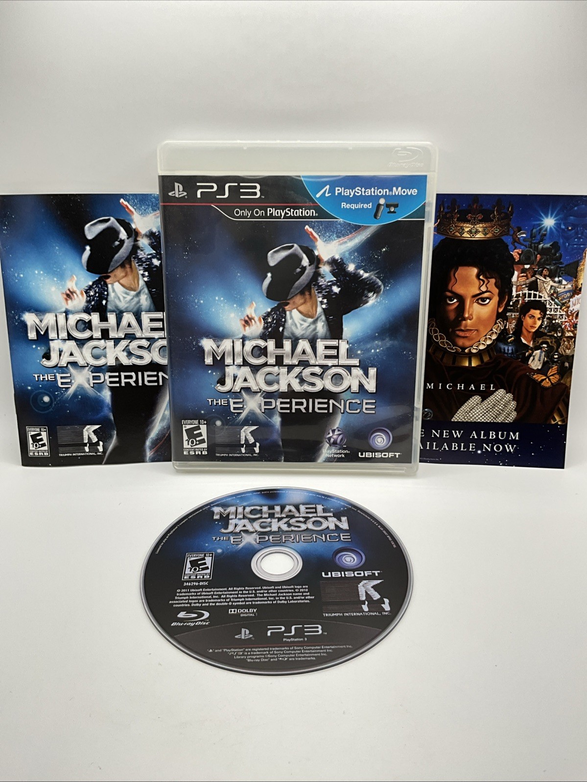 Michael Jackson: The Experience PS3 (PlayStation 3, 2011) Complete