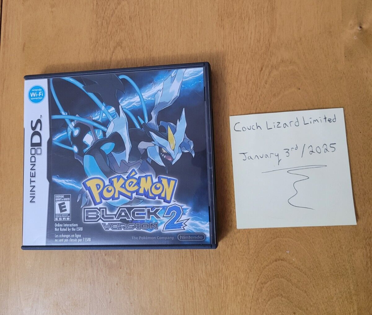 Pokemon: Black Version 2 (Nintendo DS) – CIB – Like New Condition – Authentic