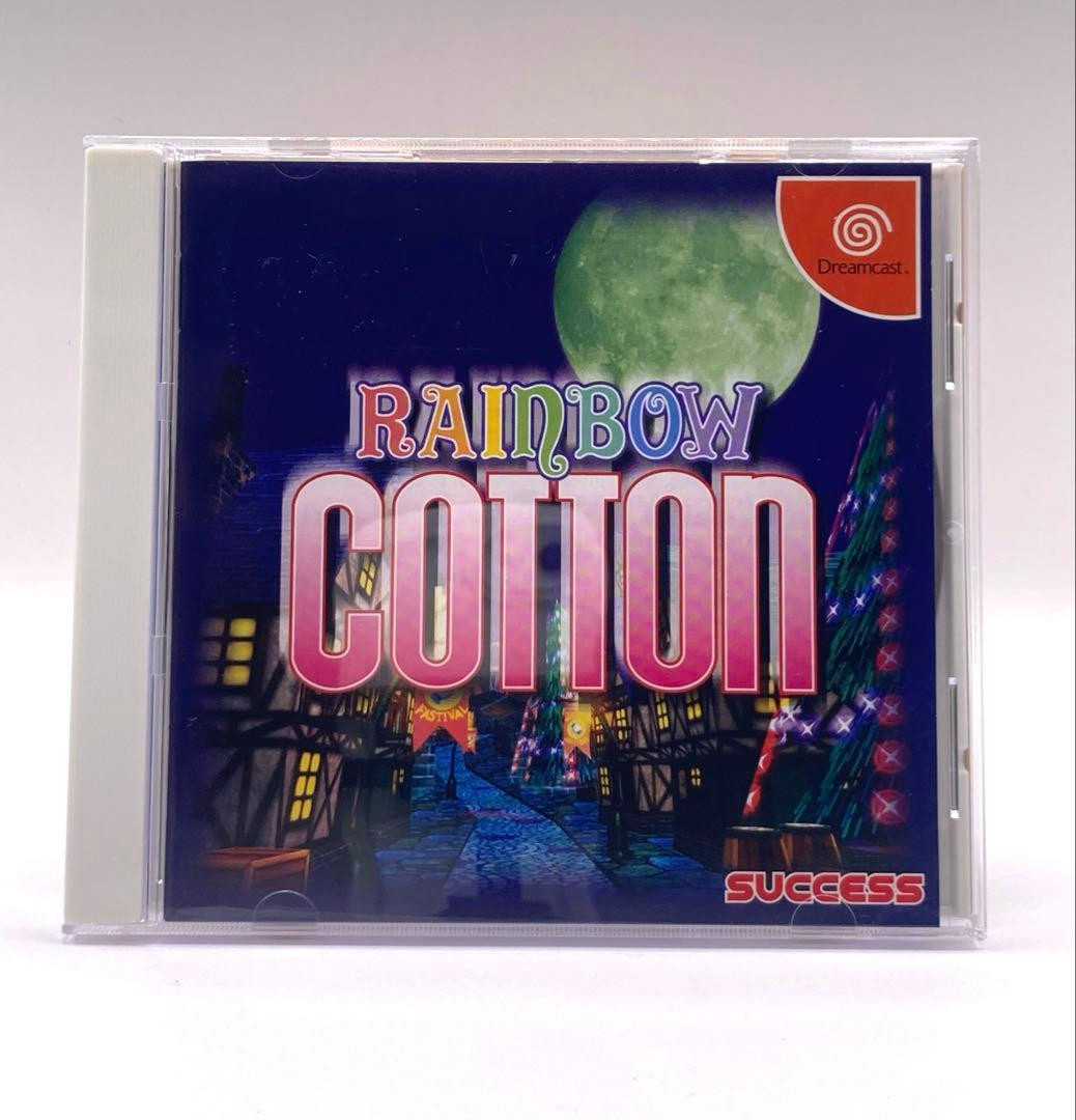 Rainbow Cotton Sega Dreamcast DC Japan Rare SHMUP Shooting Game Complete