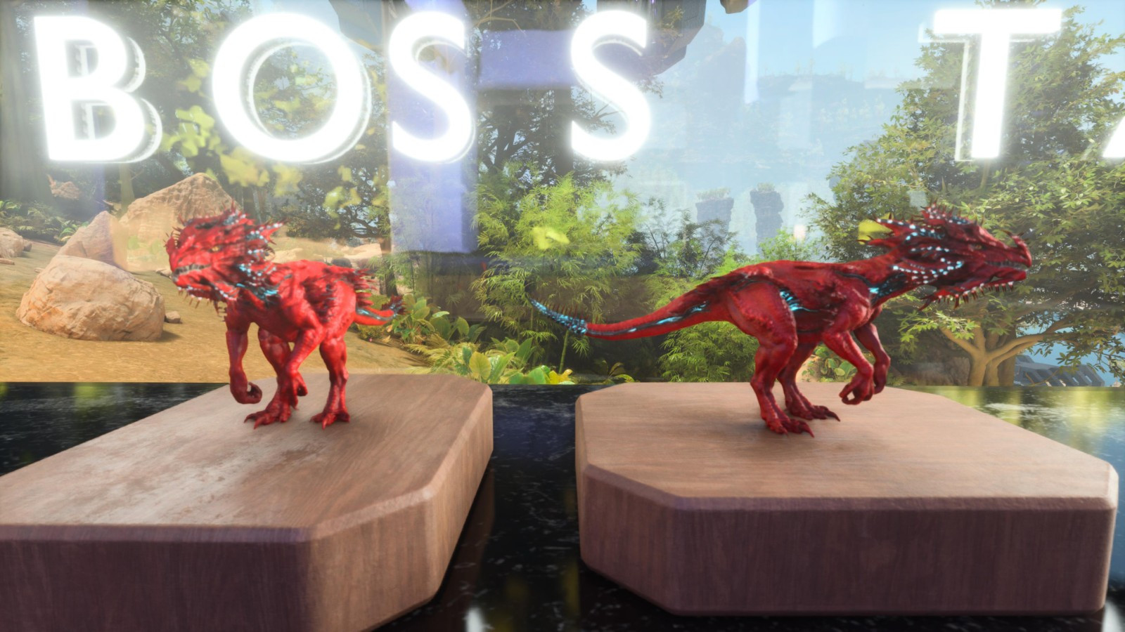 ARK ASCENDED PVE OFFICIAL PAIR BABY VELONASAUR RED ID01 PC/XBOX/PS5