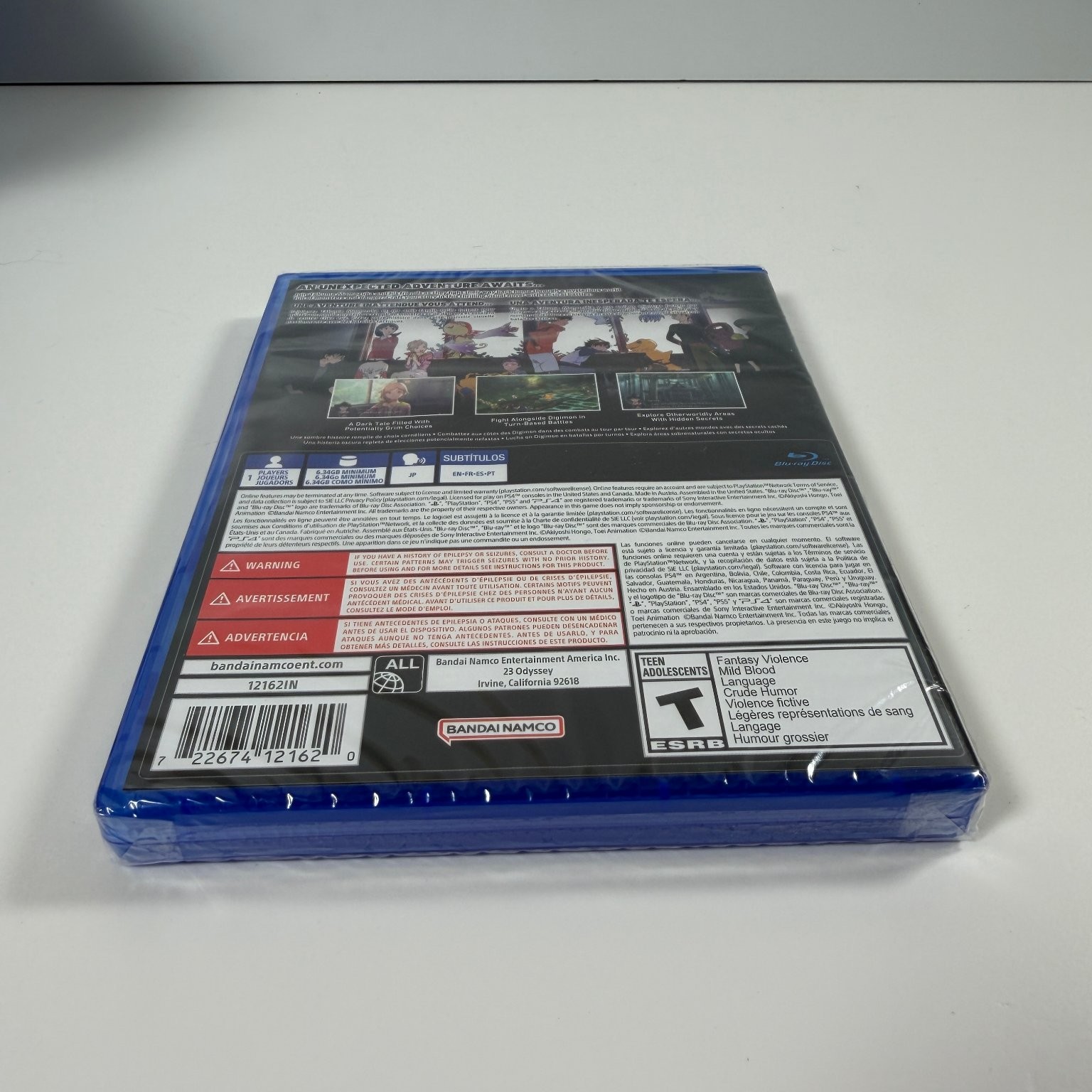 Digimon Survive PS4 Video Game Multiplayer RPG Adventure Sealed