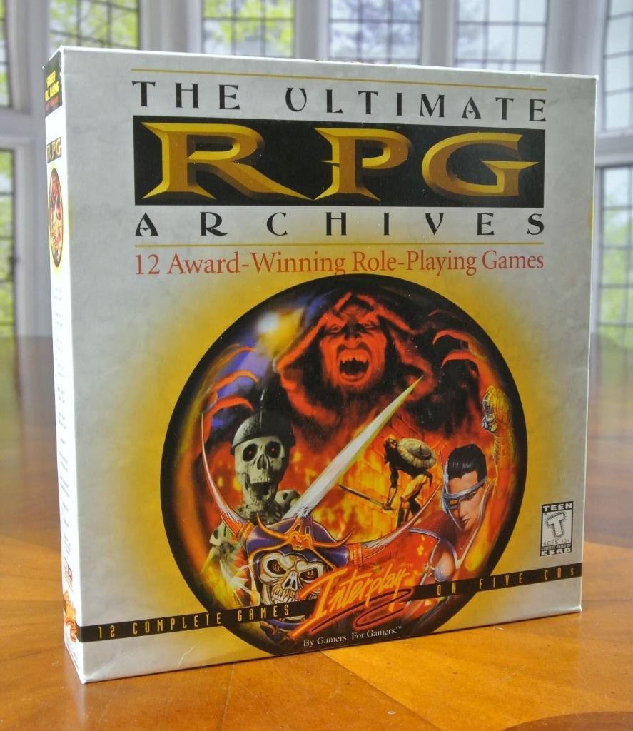 THE ULTIMATE RPG ARCHIVES 12 Award-Winning Games Windows PC Game CD Discs