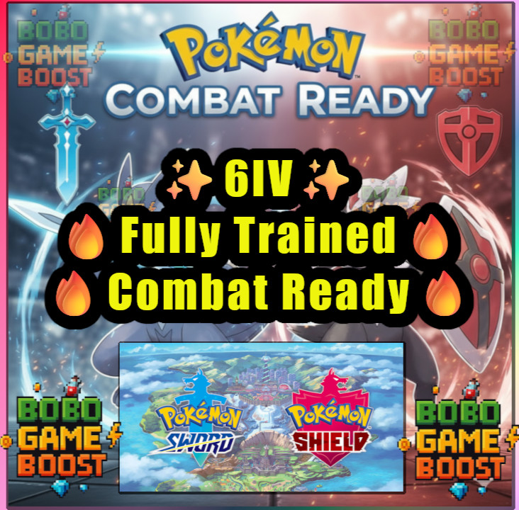DEX#300-400✨SWORD & SHIELD SHINY/NON SHINY✨6IV ✨ BASE GAME✨ Combat Ready✨