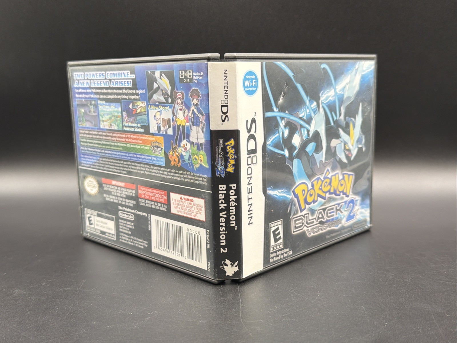 Pokémon Black Version 2 Nintendo DS With Manual Fast Shipping Authentic!