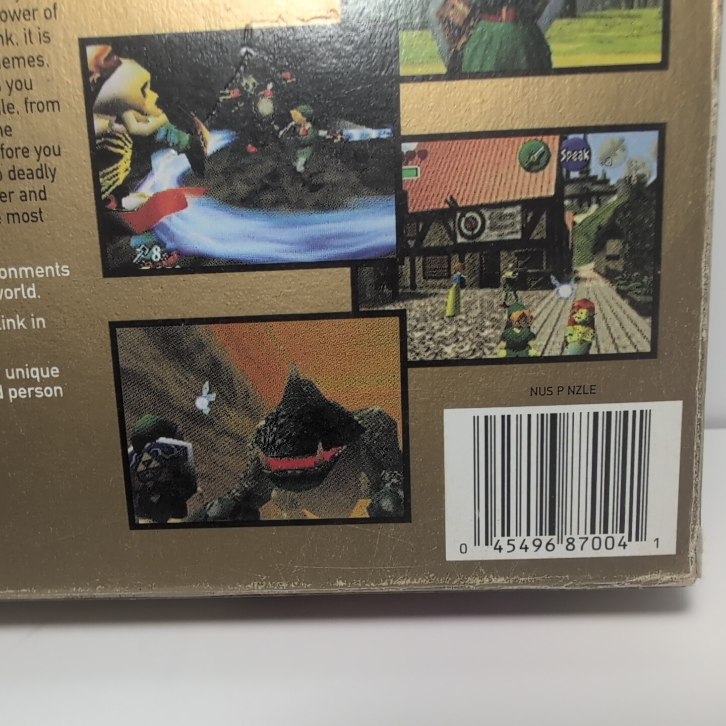 Legend of Zelda Ocarina of Time (Nintendo 64 N64) Complete Authentic