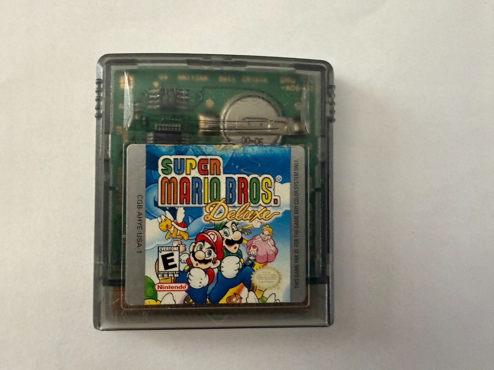 Nintendo Game Boy Color Games Lot of 2 – Super Mario Bros. Deluxe & Donkey Kong