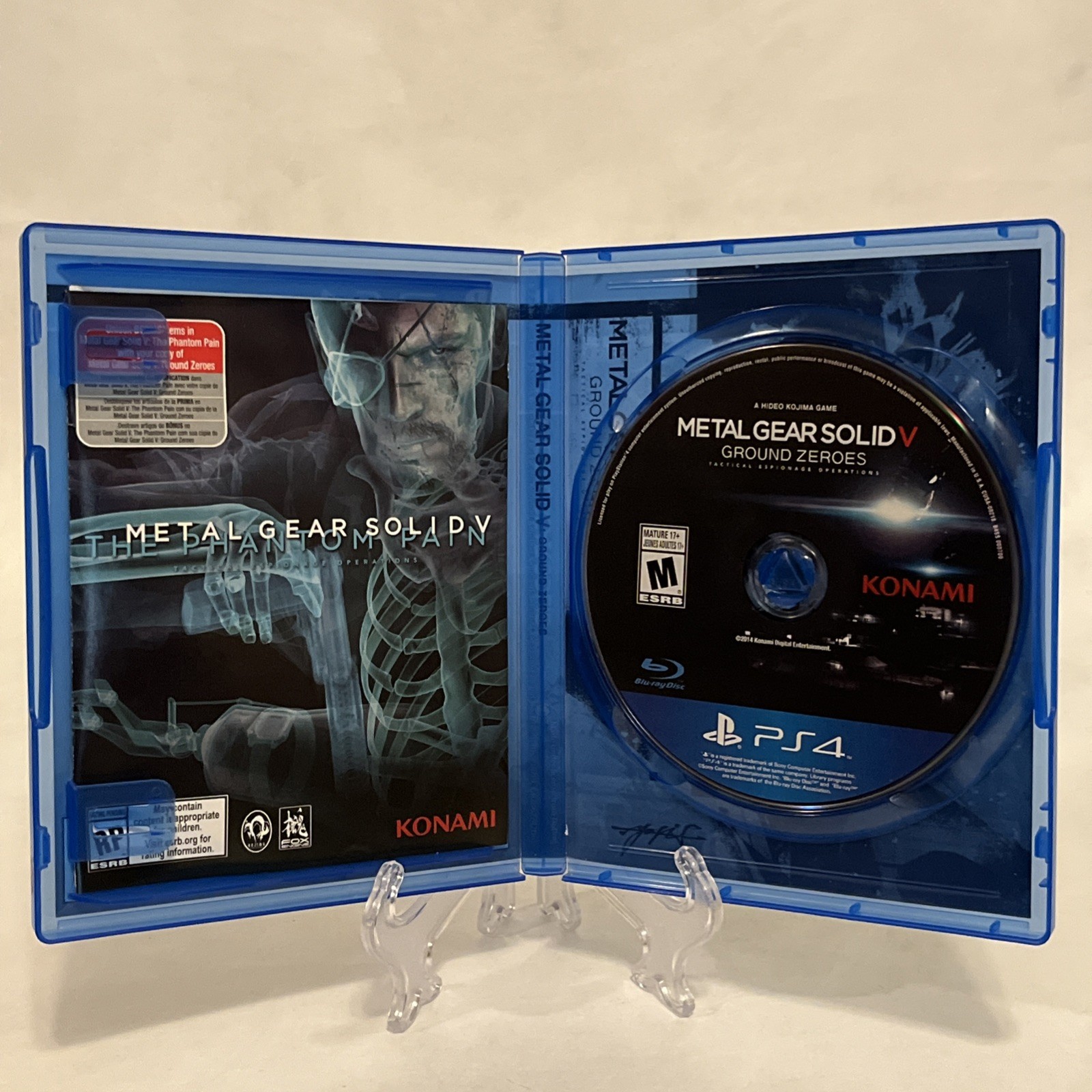 Metal Gear Solid V: Ground Zeroes & The Phantom Pain (Day One Edition) CIB