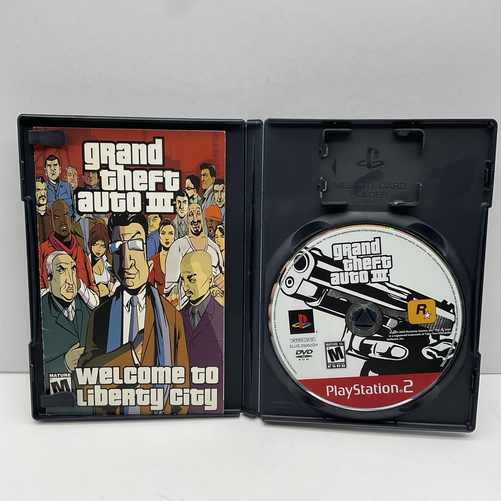 Grand Theft Auto Double Pack PS2. -Tested|No Maps|1 YR Warranty|Free Shipping