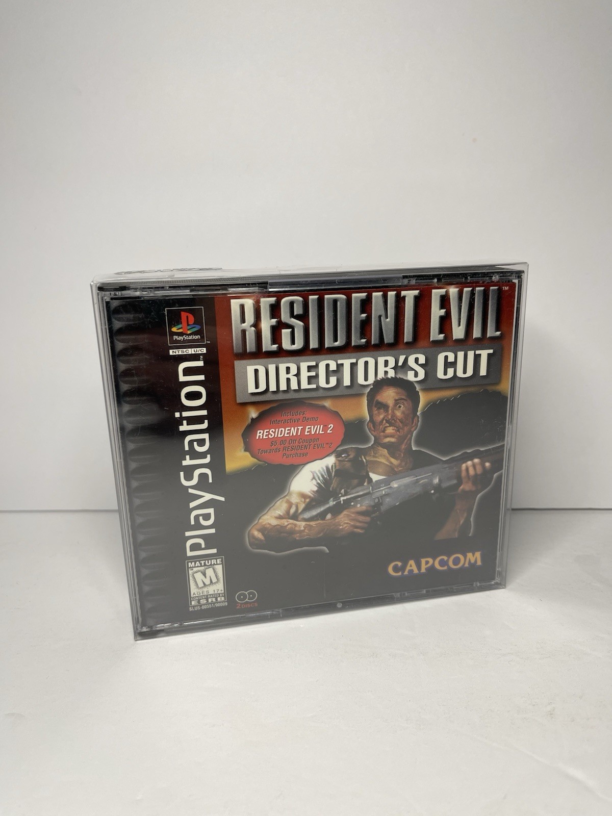 Resident Evil Director’s Cut (PlayStation 1) CIB W/Reg Card Demo -Clean Disc’s🔥