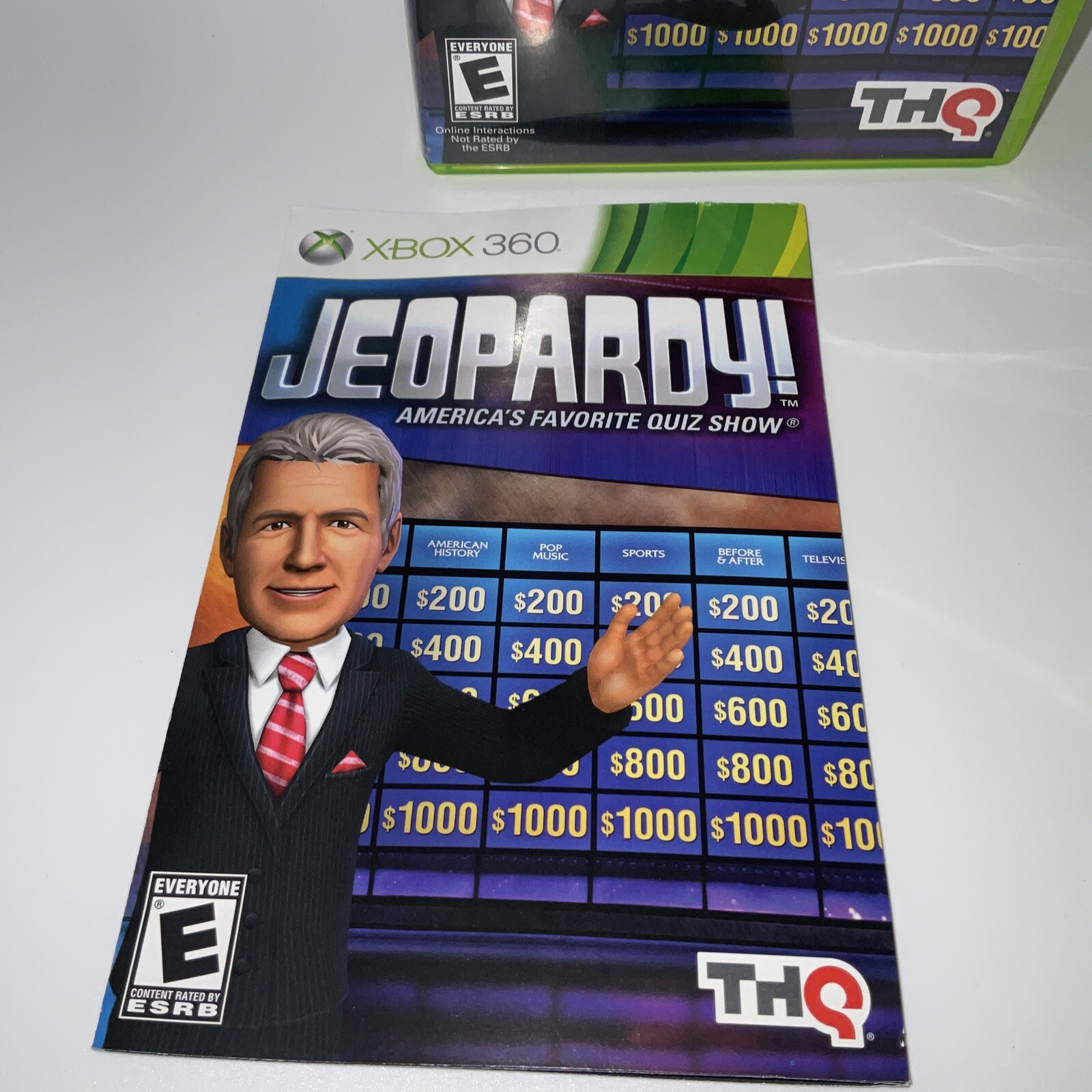 Jeopardy (Microsoft Xbox 360, 2012). CIB Tested Fast Shipping