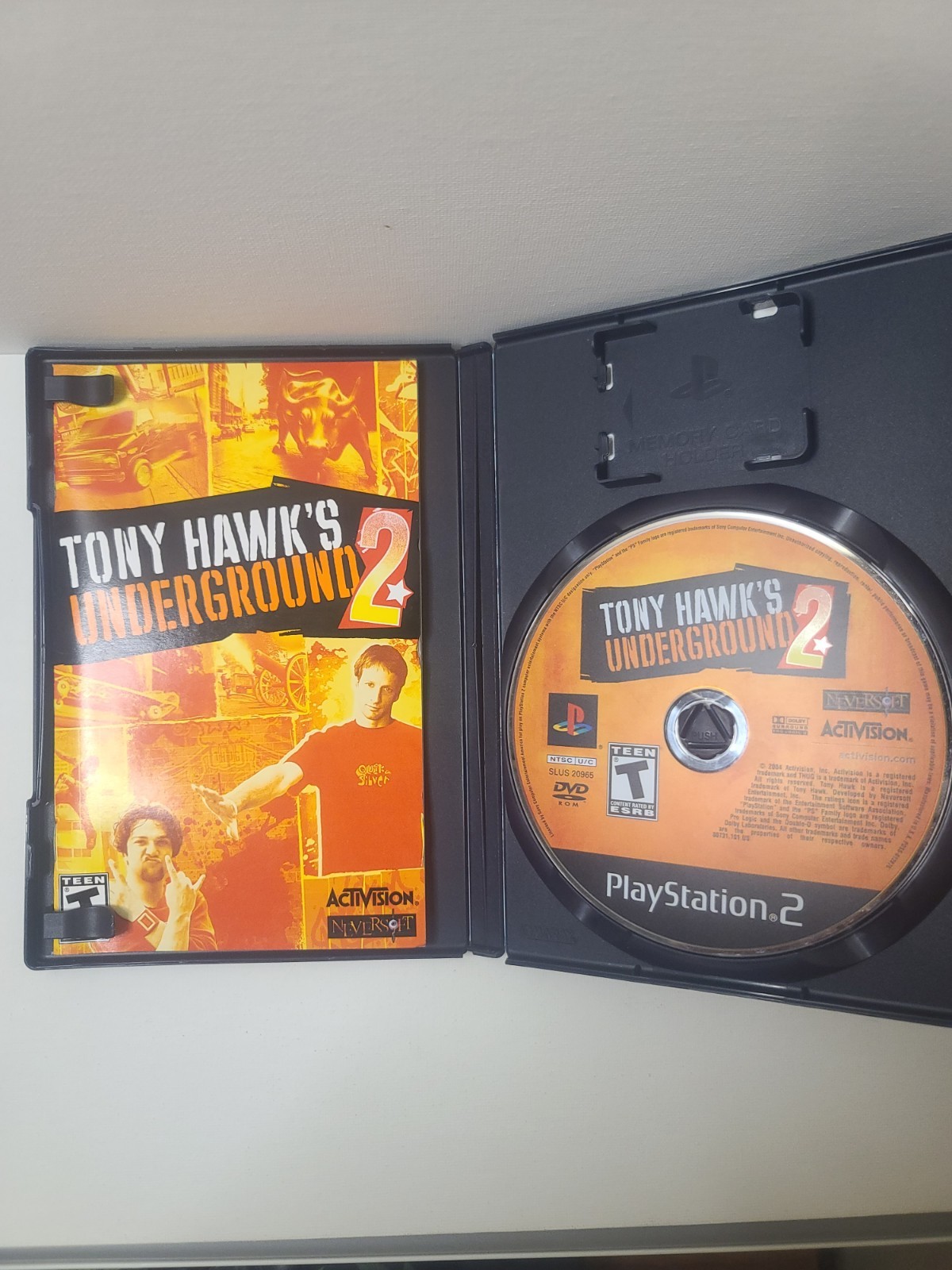 Tony Hawk’s Underground 2 (Sony PlayStation 2, 2004) CIB COMPLETE + MANUAL PS2