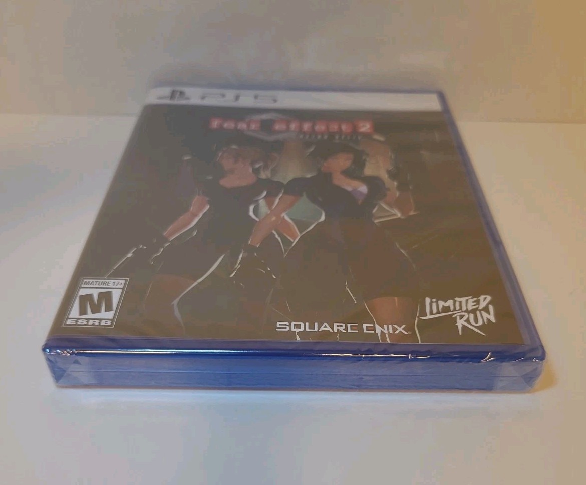 Fear Effect 1 PS5 + Fear Effect 2 PS5 bundle New/Sealed + Case Protectors