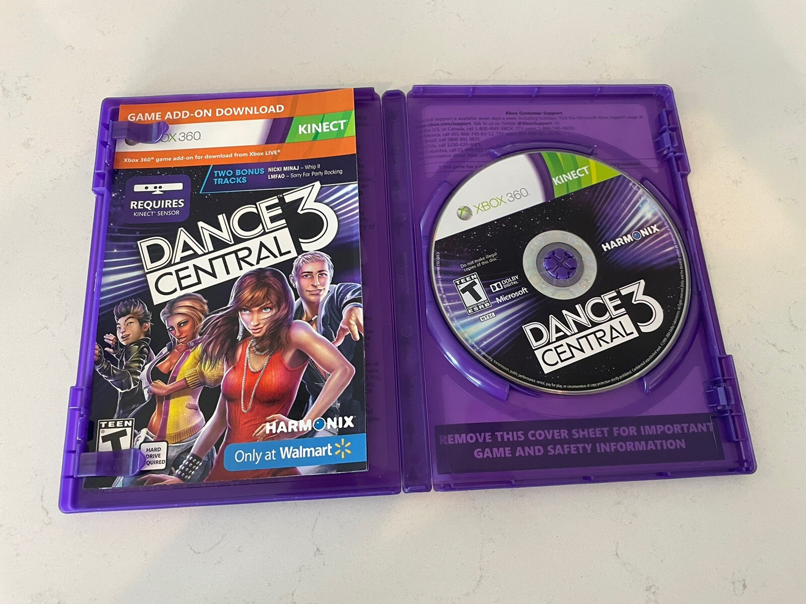 Dance Central 3 (Microsoft Xbox 360, 2012)
