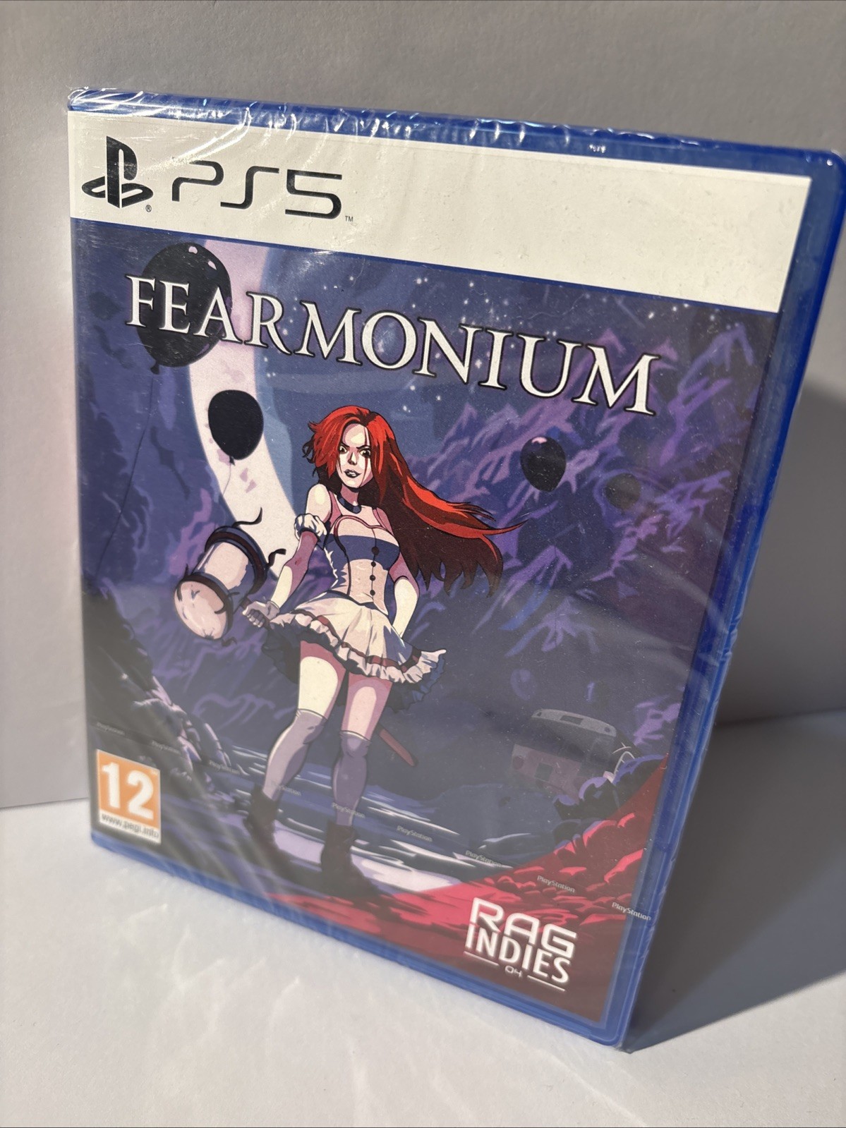 FEARMONIUM PS5 METROIDVANIA CUPHEAD STYLE RED ART GAMES #259 OF 999 BRAND NEW!