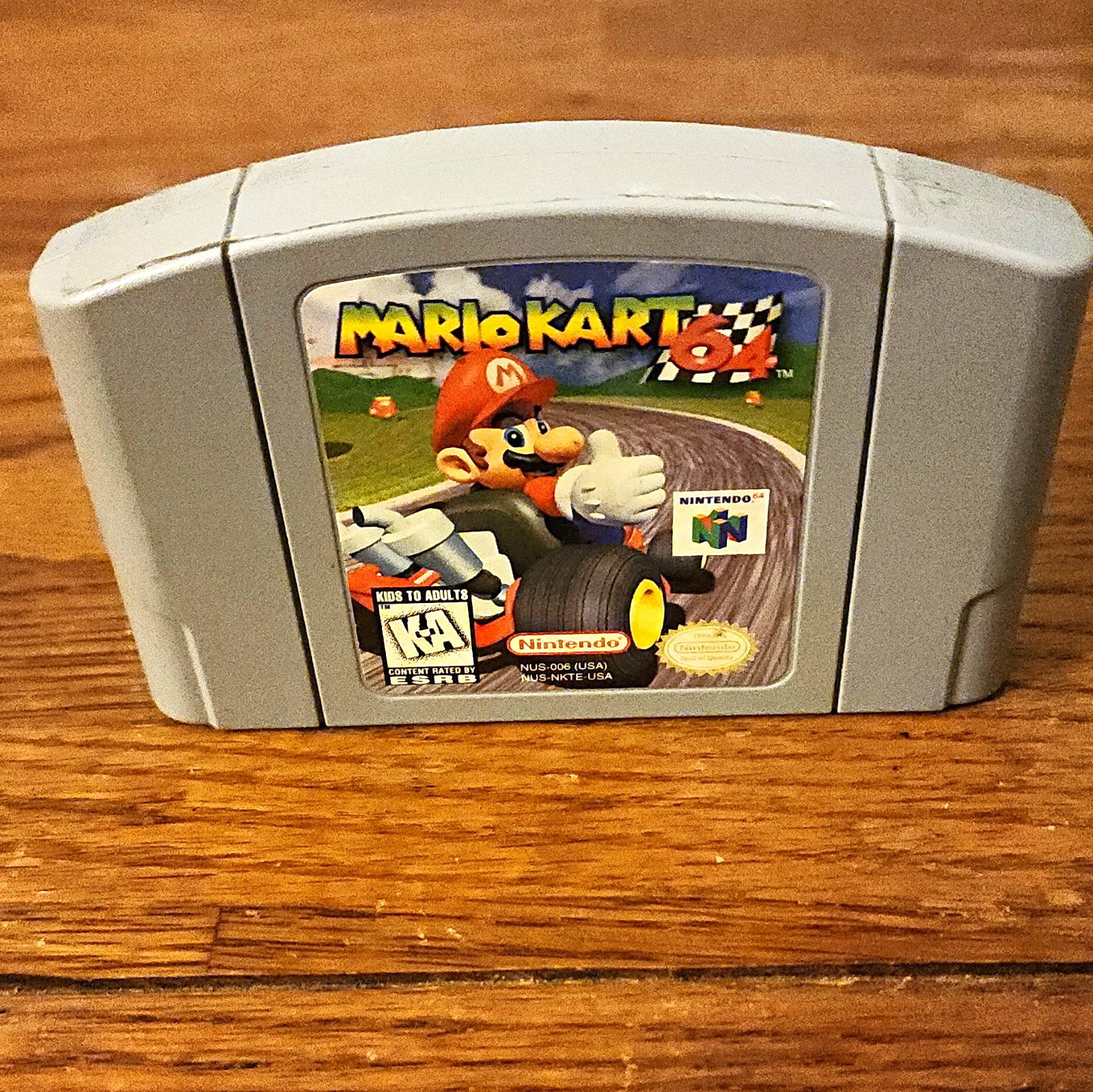 Nintendo Mario Kart 64 Nintendo 64 1996 K-A NTSC-U/C Game Cartridge