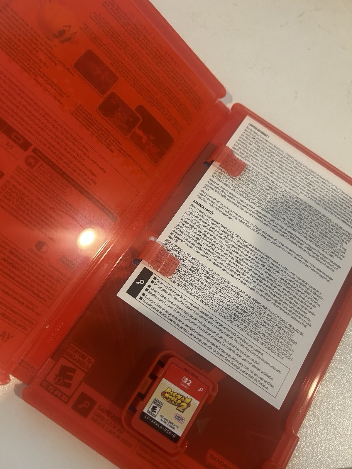PAC-MAN World 2 Re-Pac – Nintendo Switch 2 Game-Key Card w/ Case