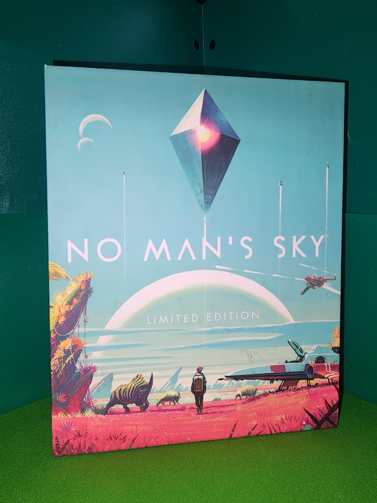 NO STEELBOOK OR SLIPCOVER No Man’s Sky Limited Edition (Sony PlayStation 4, 2016
