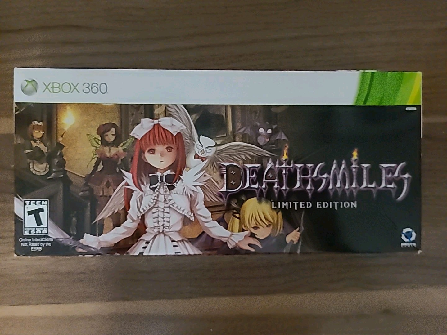 Deathsmiles — Limited Edition (Microsoft Xbox 360, 2010) CIB W/ Faceplate