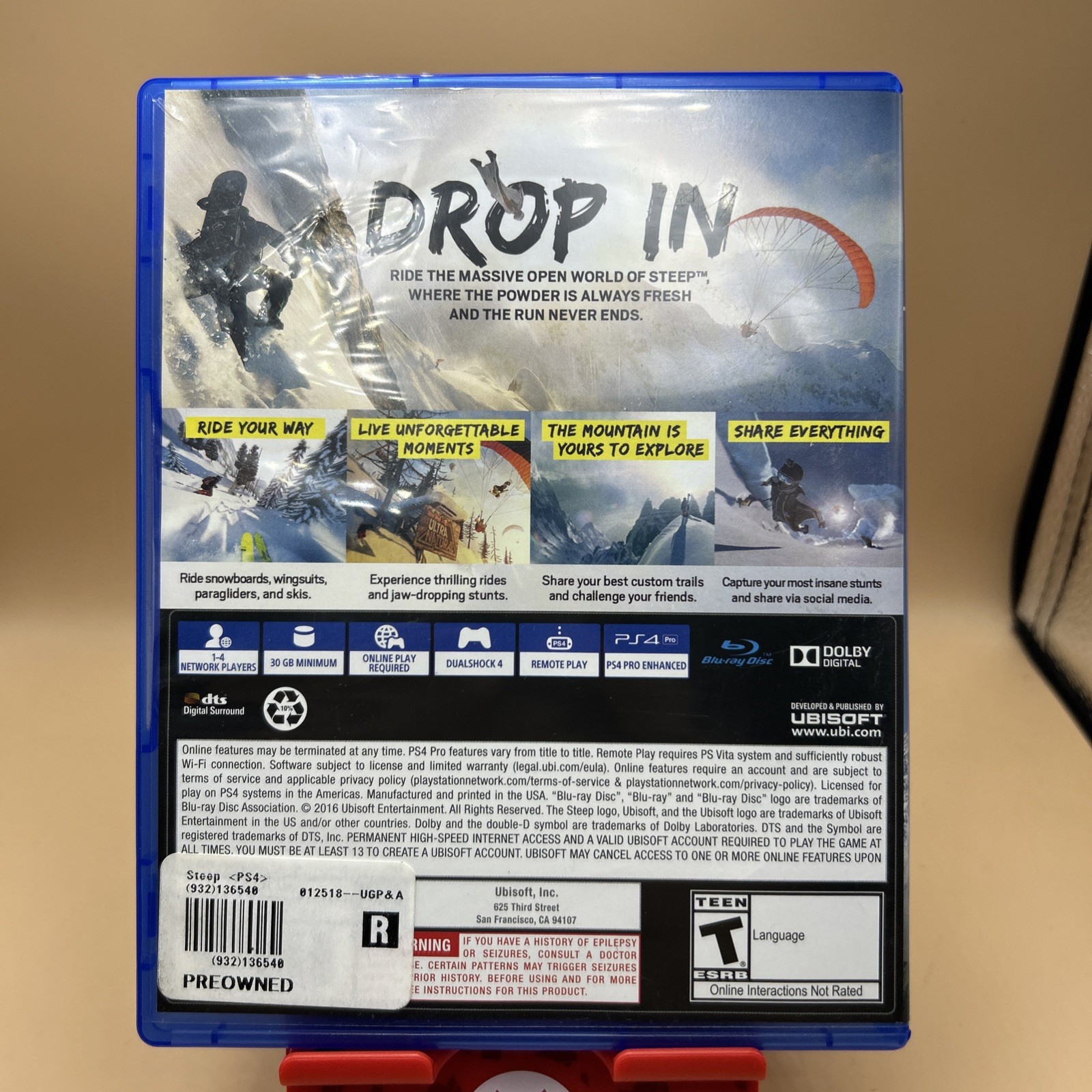 Steep – PS4 (Internet Connection Required) Tested