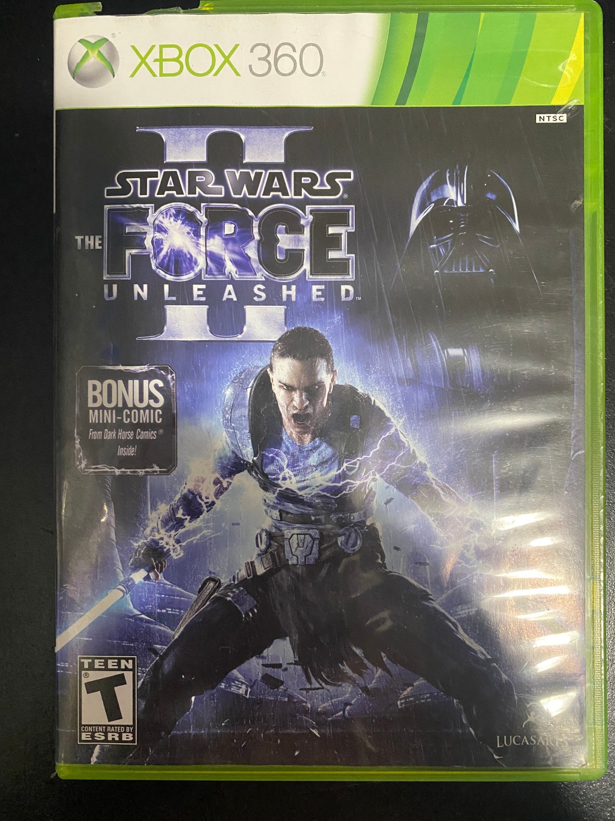 Star Wars: The Force Unleashed II – XBox 360 – LucasArts – Acceptable Condition