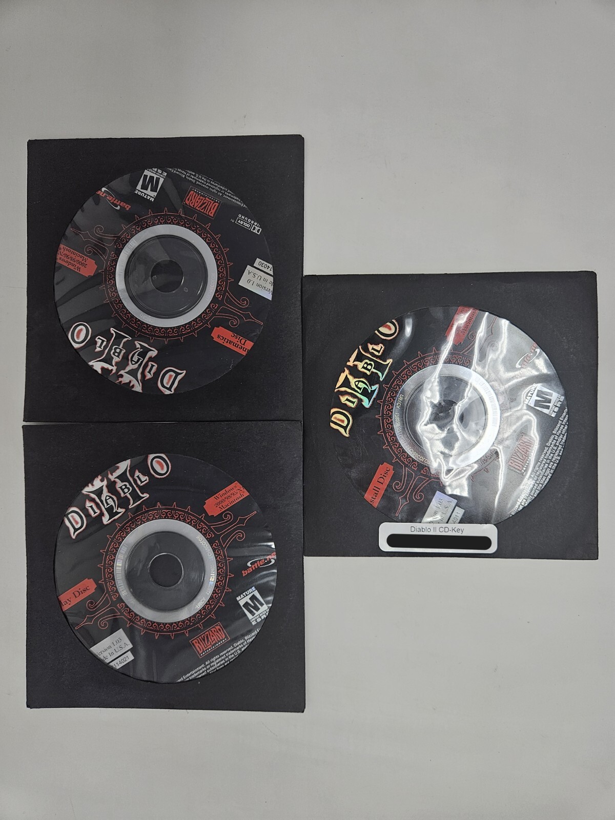 Diablo II (PC CD‑ROM, 2000) • Blizzard • Action RPG • Hack‑and‑Slash
