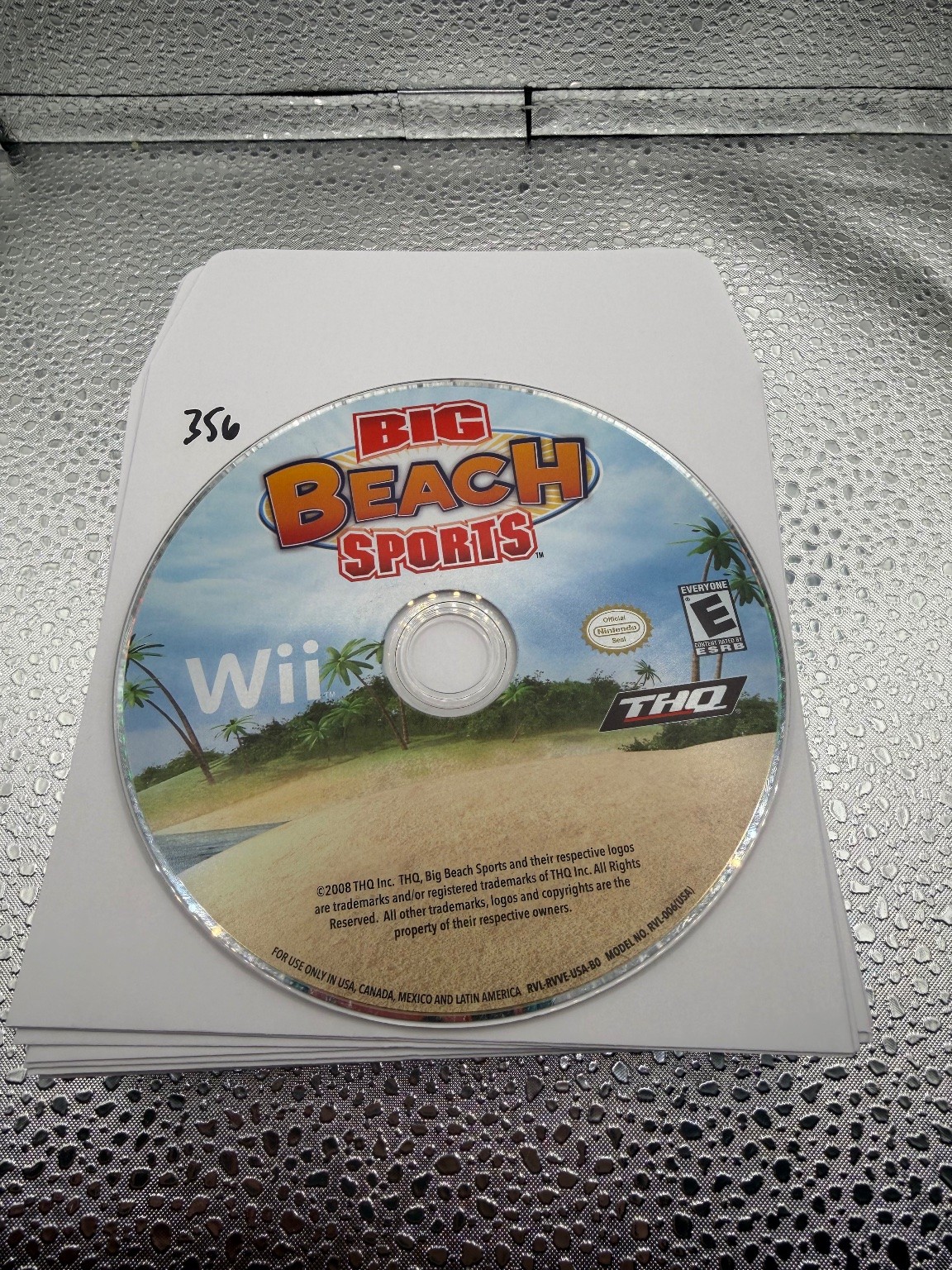 Big Beach Sports Wii Video Game Sports Fun