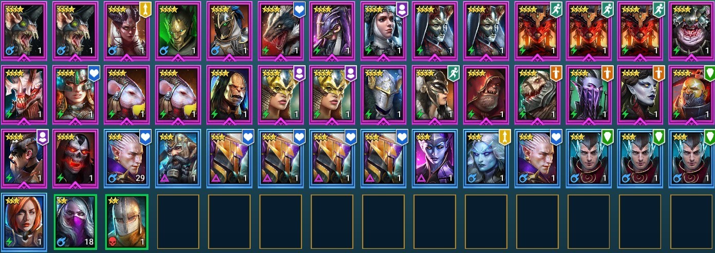 Raid Shadow Legends | Starter with 2 Mythical – Arbais and Mina : 100k energy