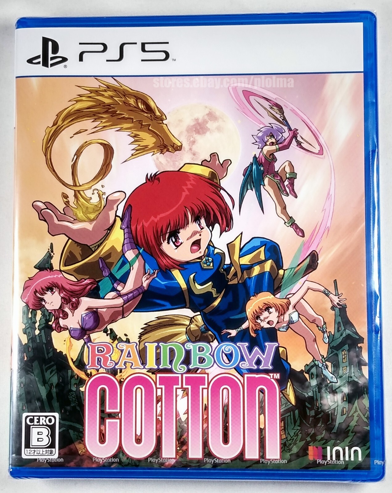 RAINBOW COTTON New PS5 Game PlayStation 5 JP Release (has English) USA Seller