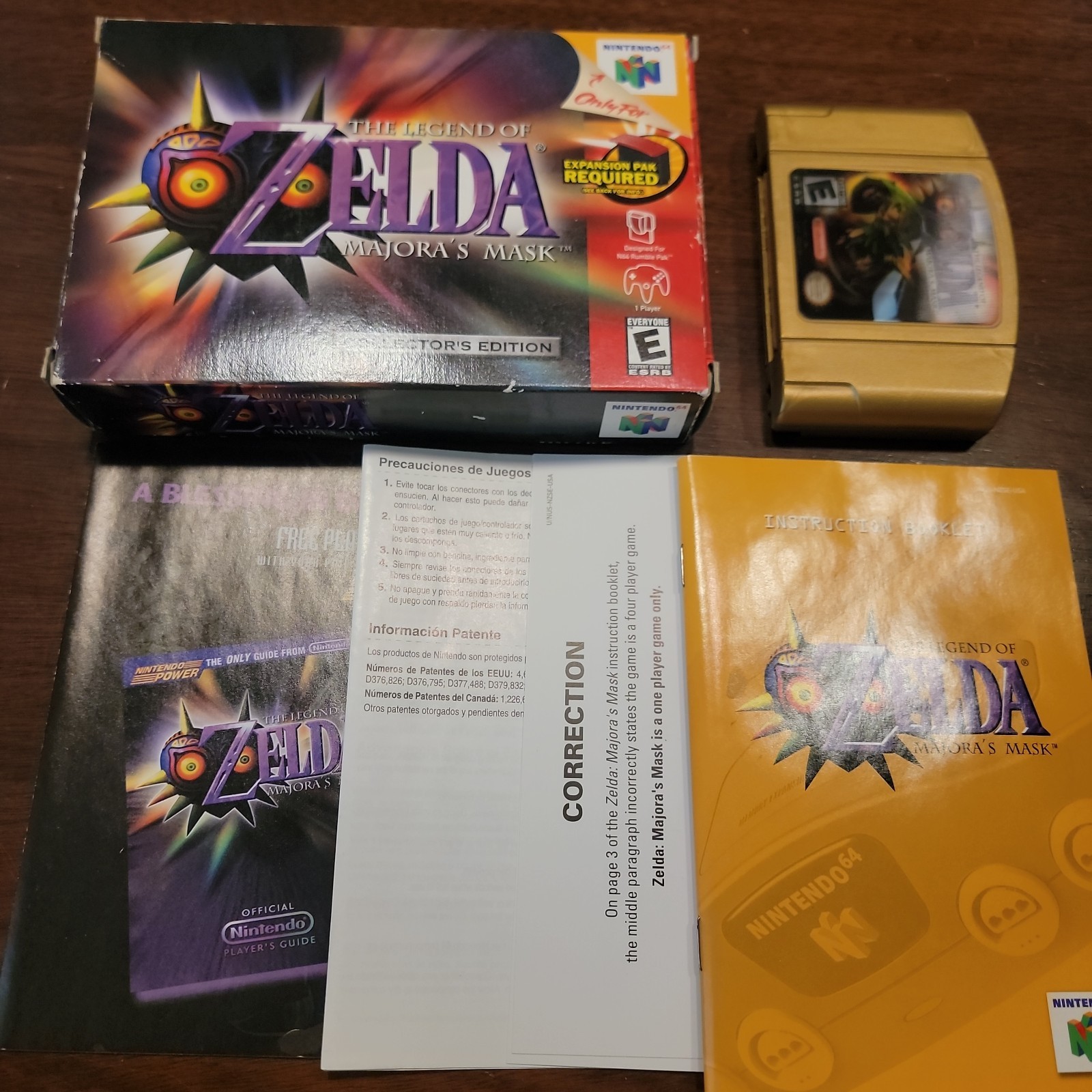 Legend of Zelda: Majora’s Mask Collector’s Edition (Nintendo 64) – Authentic